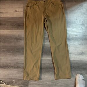 Premium 4way Stretch Men's Stretch Chino Pants Khaki